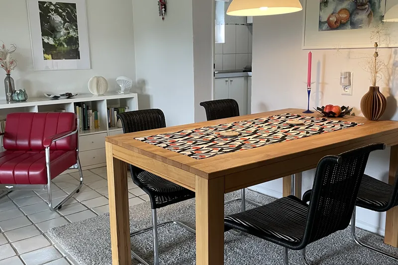 Dining table with chairs